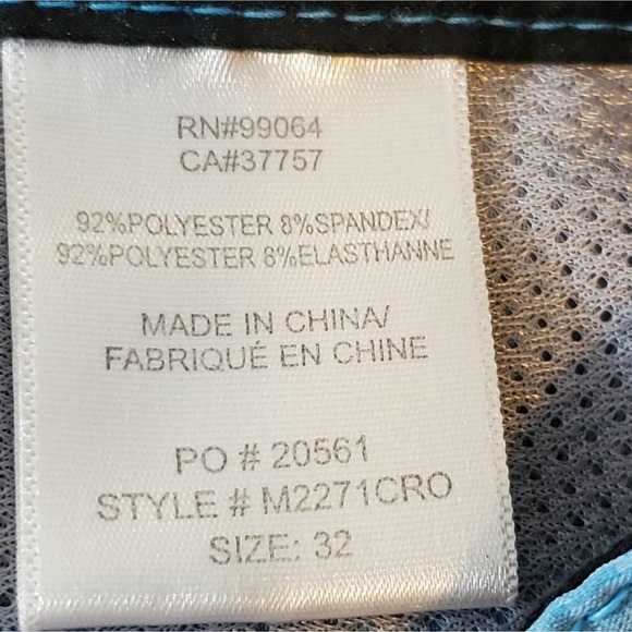 Billabong men's blue active athletic surfing skate board shorts men's size‎ 32 - Picture 6 of 6